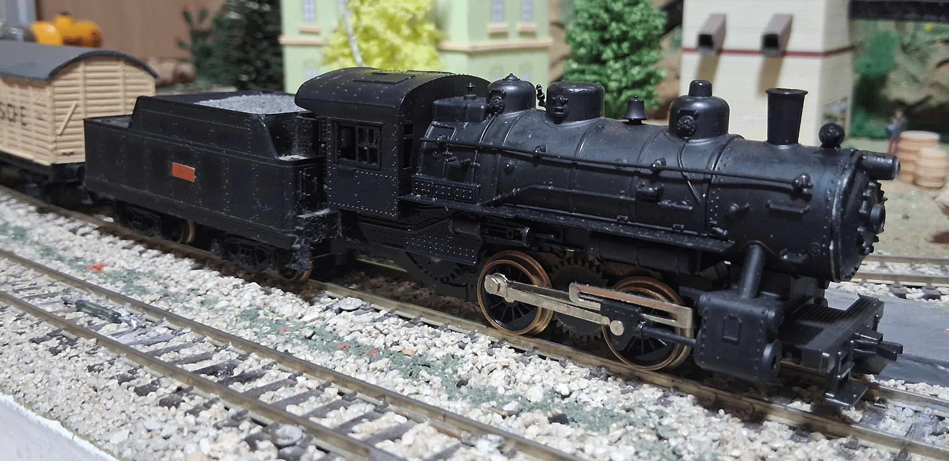 Foto de una locomotora real PRR Clase A5